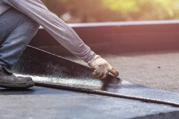 Professional Basement Waterproofing technician working in Centerville, IN